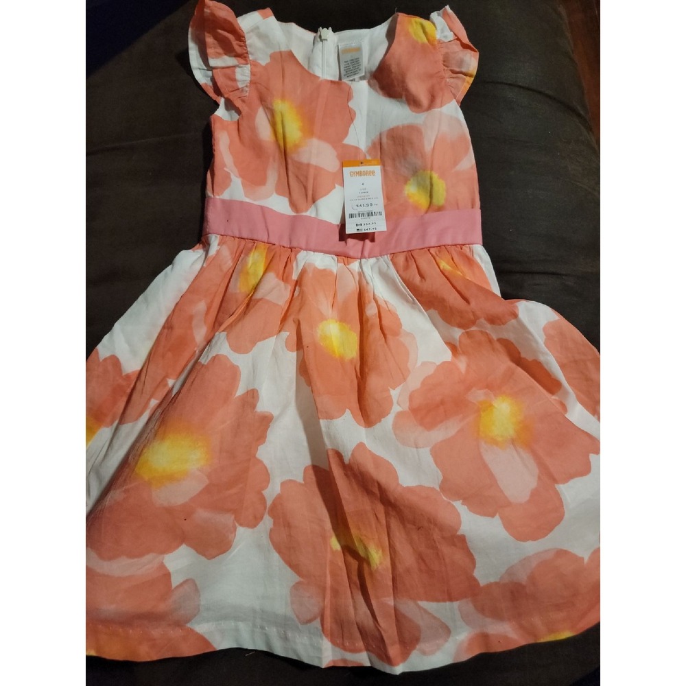 Gymboree picnic party collection spring Easter dress‎ size 4 nwt
